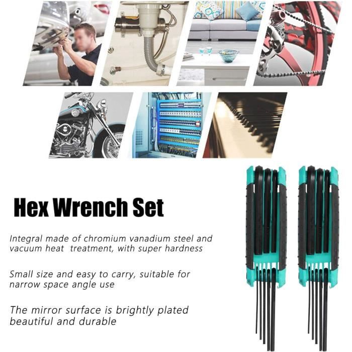 Qusedwey – Kit De 252 Vis M1.4 Et Manchons – Clé Hexagonale – Réparation Pour Axial SCX24 1/24 RC – Boîte De Rangement