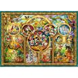 Puzzle 1000 pièces Ravensburger - Le monde magique de Disney - Jaune - Dessins animés et BD - Adulte-3