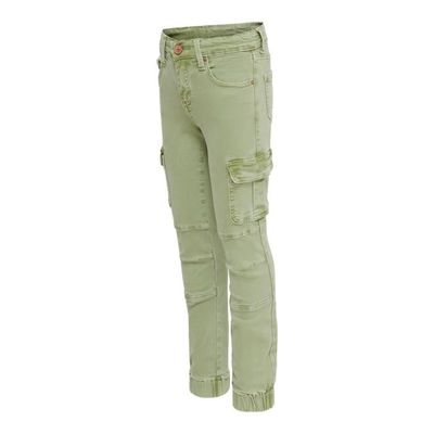 Pantalon cargo fille Only kids Missouri reg life oil green Oil green Cdiscount Pret a Porter