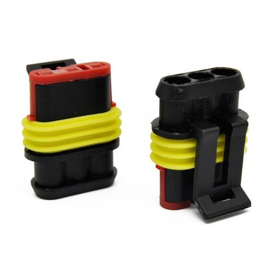 10 Boîtier, 20 contacts Goldkontakt connecteur 4,0mm avec boîtier 2 broches 5 sets