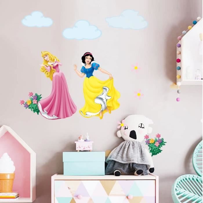 Sticker château de Princesse - Decoration fille