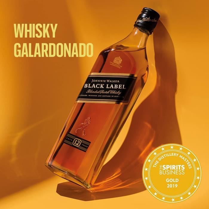 Johnnie Walker Black Label Blended Scotch Whisky 70 cl - Achat