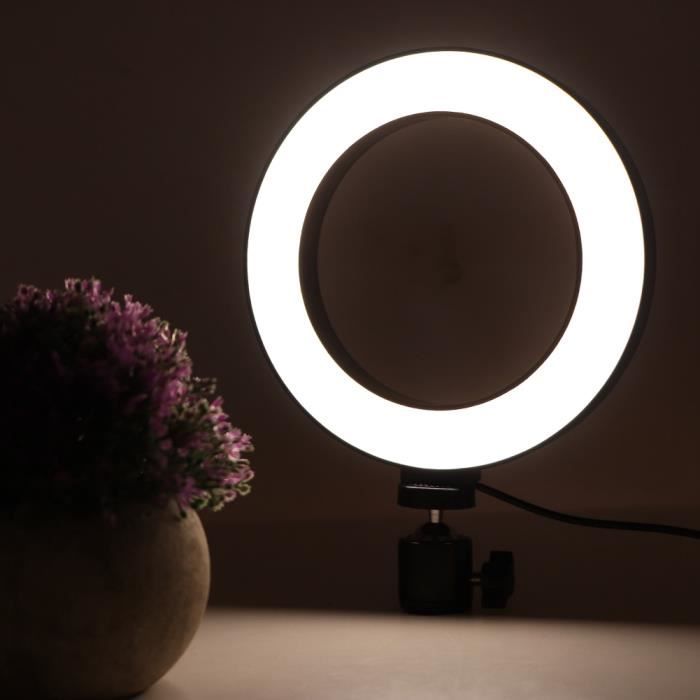 TMISHION Lumière de cils Beauty LED Light Half Moon Ring Maquillage  Sourcils Lampe contrôlable à distance avec support de - Cdiscount Appareil  Photo