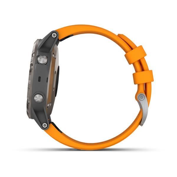 Garmin fenix 5 plus silver titanium sapphire sales