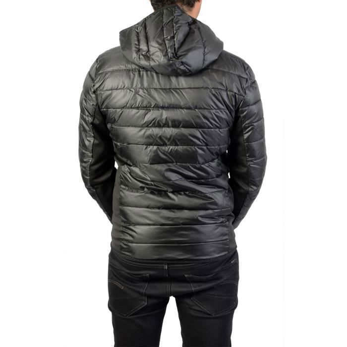 Blouson Aviateur EA7 Pour Homme Noir - Logo Sur Manche, Neuf Avec étiquettes