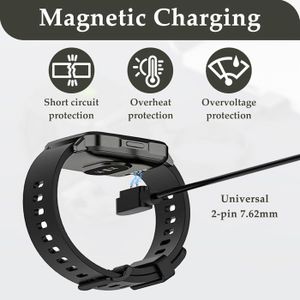 Câble De Charge USB Pour Montre Homailida G93 - Compatible Uniquement Avec Ce Modèle, Magnétique, Protection Circuits