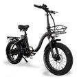 Vélo électrique pliable CMACEWHEEL Y20 - Batterie Lithium 15AH - 750W - 45 km/h-0