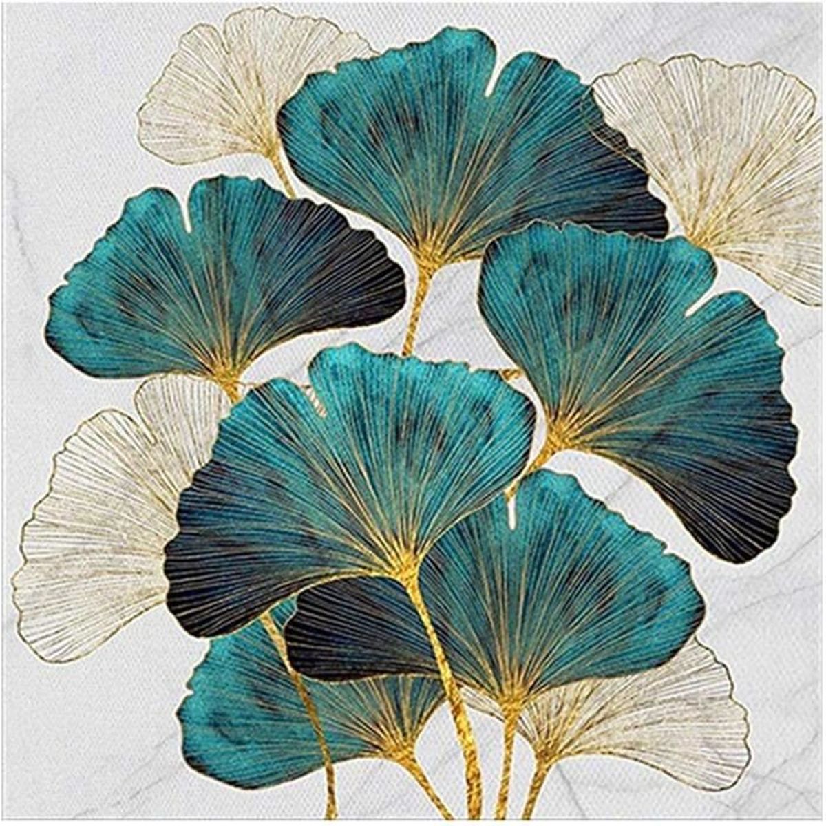Kit Diamond Painting 5D Ginkgo - 30x30cm | Broderie Strass Complète Avec Outils