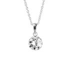 LOVA - LOLA VAN DER KEEN Collier - Magali - Argent Massif Rhodié 925 - Oxyde de zirconium - Longueur 42 cm - Femme