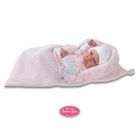 Poupée - MUÑECAS ANTONIO JUAN - Nouveau-né fille avec duvet - 42 cm - Rose
