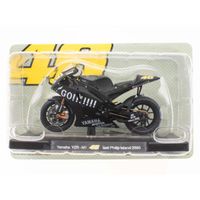 Véhicule miniature - Moto 1:18 de "The Doctor" Valentino Rossi 46, reproduction Yamaha YZR-M1 - test Phillip Island 2005 - VR032