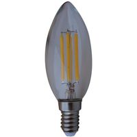 Ampoule LED Filament Flamme 4W E14 320Lm 3000K blanc chaud
