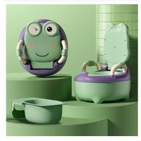 Pot de bébé Enfants Potty Siège de Toilette portable Toilettes, vert