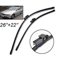 Lot de 2 Balais d'essuie-glace avant pour BMW Série 5 E39 525i 528i 530i 540i M5 E39 1995 1996 1997 1998 1999 2000 2001 2002 2003