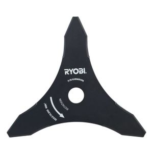 TÊTE - BOBINE - FIL Lame tri-arc™ pour débroussailleuse RYOBI - Ø 255 mm - 3 dents - Gris