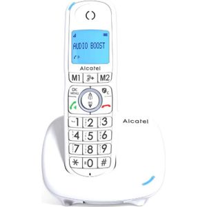 Téléphone fixe Alcatel XL585 Blanc