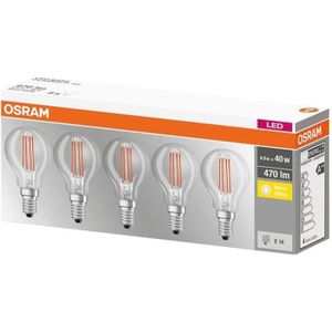 Ampoule LED E14 avec radiateur Osram - blanc