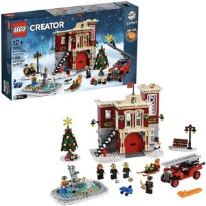 ASSEMBLAGE CONSTRUCTION LEGO 10263 Creator Expert Winter Village Fire Stat