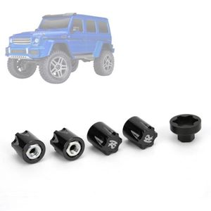 1 Pair Avant/Arrière Laiton Gear Cover Contrepoids Poids pour 1/10 TRX4 de Contrôle Radio Voiture