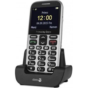 Téléphone mobile à clapet avec appareil photo DORO 6050 - Gris - Auriseo