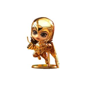 FIGURINE - PERSONNAGE Figurine Cosbaby (S) Golden Armor - Hot Toys - Wonder Woman 1984 - Blanc - Doré métallique - Intérieur