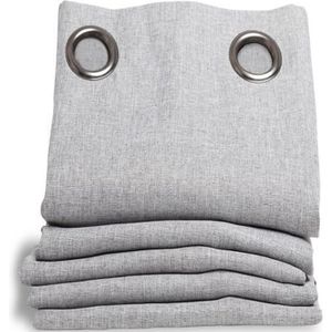 Lovely Casa R64689303 Nelson Rideau Occultant Isolant Polyester Taupe 240 x 135 cm
