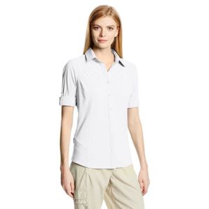 Columbia Women/'s Omni-Dry Silver Ridge III à Manches Longues Boutonné Chemise UPF 30