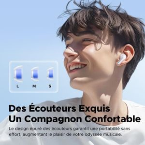 CASQUE - ÉCOUTEURS SoundPEATS Clear Écouteurs sans Fil