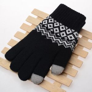 Gants Hiver Chauds Pour Hommes Tactile GantGants d'écran d'hiver pour  femmes gants en chaud manchette élastique gants d'hiver pour hommes Gants  Cuir Fourrés (A, One Size) : : Mode