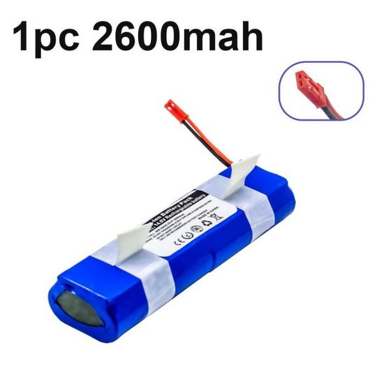 Batterie Lithium De Remplacement 14.8V 2600mAh Pour Robots Aspirateurs ILIFE A4, A4s, V7, A6, V7s Plus