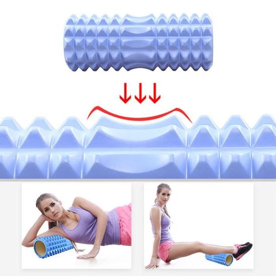 Rouleau De Massage En Mousse EPP – Colonne Yoga – Rouge – Neuf