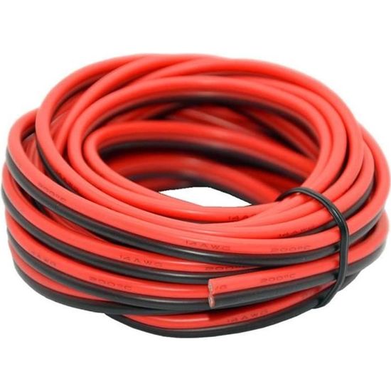 Sourcing Map 1 Rouleau De Fil De Cuivre Souple De Calibre 12, 1,8 M, 99