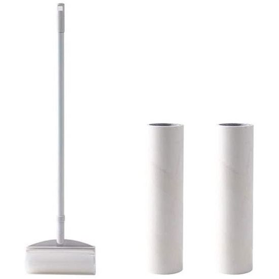 AJW-Rouleaux anti-peluches Rouleau collant Sol déchirant oblique ...