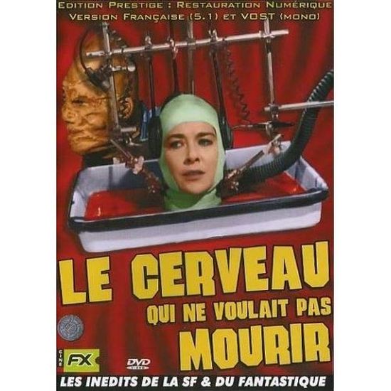 LE CERVEAU QUI NE VOULAIT PAS MOURIR - DVD - Cdiscount DVD