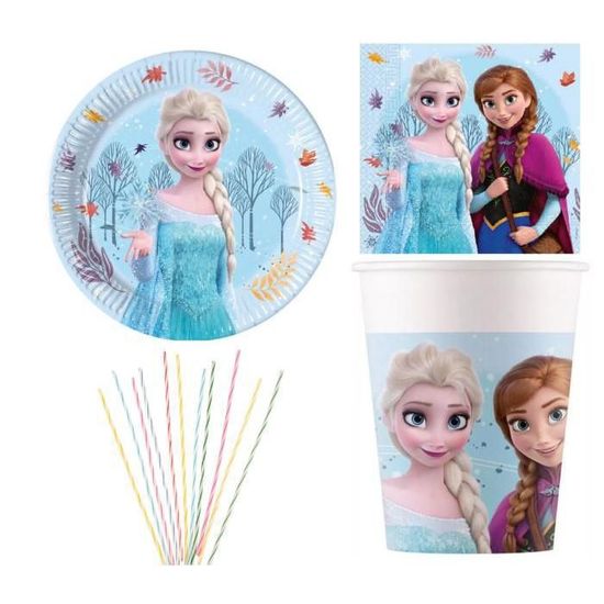 Anniversaire Fille Thème Reine Des Neiges Princesse Elsa