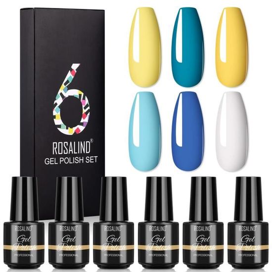 Kit De Vernis Semi-permanent MYGEL De Mylee - Facile à Appliquer, Longue Tenue - 10ml