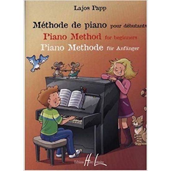Le Piano Arc En Ciel - Méthode Pour Enfants Dès 4 Ans