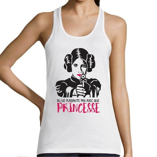 Débardeur Femme Star Wars "Grogu Poster" | Coton 100% | Design Officiel Licence | Taille Confortable