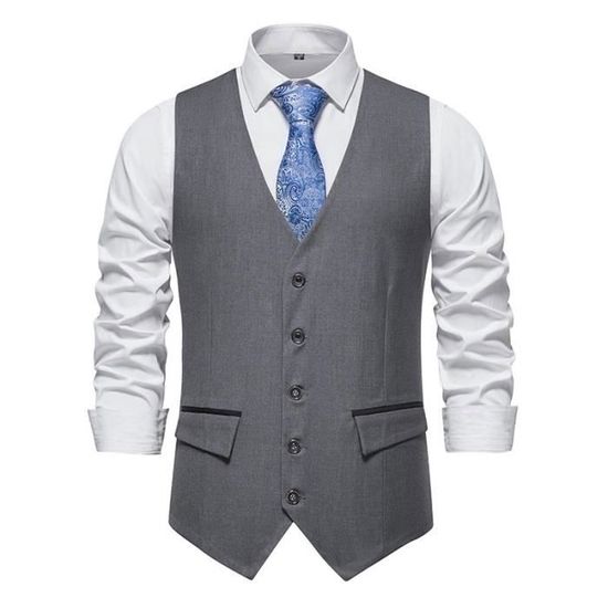 Gilet costume sans manche hotsell homme
