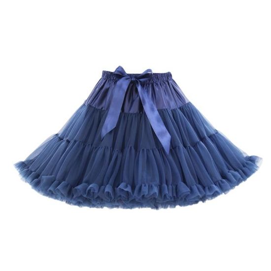 Jupe Tutu Tulle 3 Couches Femme - Style Rétro Années 80, Pour Fête, Halloween, Carnaval, Danse (fluo) - 6