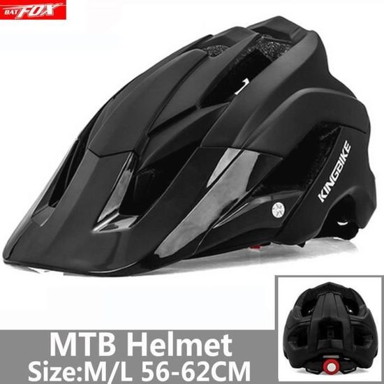 Casque De Cyclisme - Noir Mat - Hommes/Femmes PRO SPORT LIGHTS