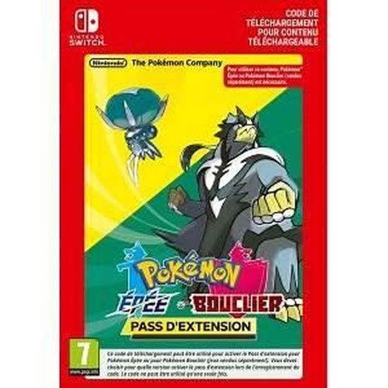 Extension Pokemon Epee Et Bouclier Nintendo Switch En Telechargement Achat Vente Jeu Nintendo Switch Extension Pokemon Epee Et B Cdiscount