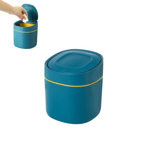 Poubelle Métallique Mailletée 20L Ram | Acier Inoxydable | Pour Bureau, Cuisine, Salle De Bain | Argenté