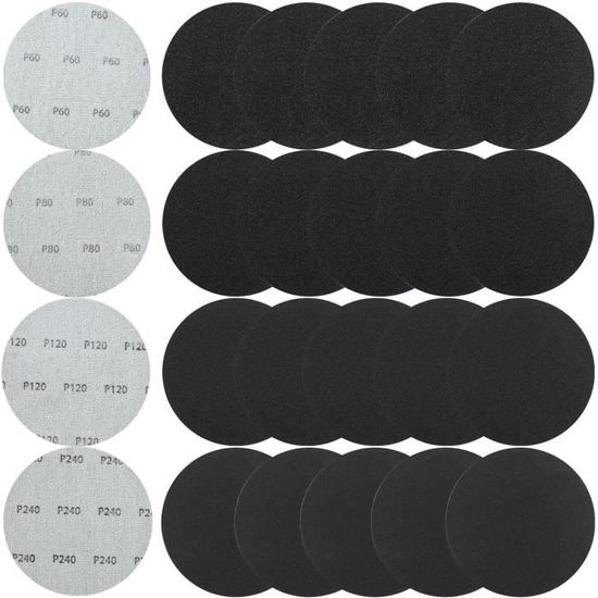 Papier Abrasif à L'eau Silverline Grain 240 - 10 Feuilles Pour Ponçage Humide Ou Sec