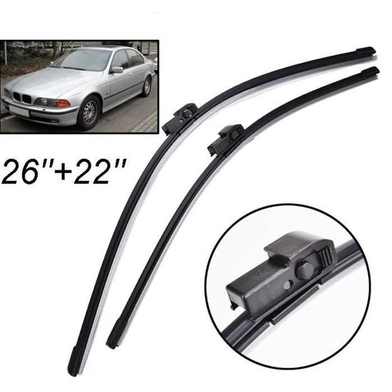 Essuie-glaces Avant Pour BMW 3 E46 (1998-2005) - Lot 2 Balais Gauche 575 Mm Droite 500 Mm - Marque OXIMO - 4