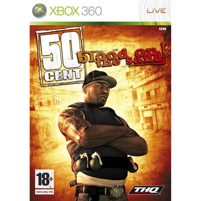 50 CENT BLOOD ON THE SAND / JEU CONSOLE XBOX 360