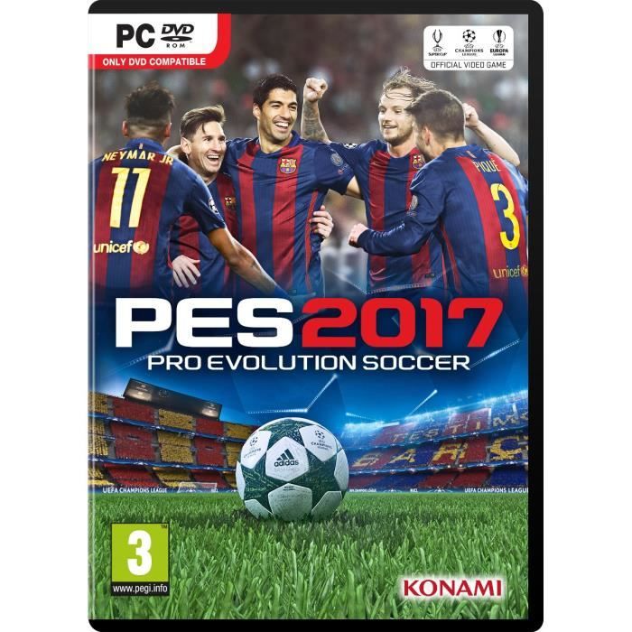 Konami Pes 2017 Jeu PC