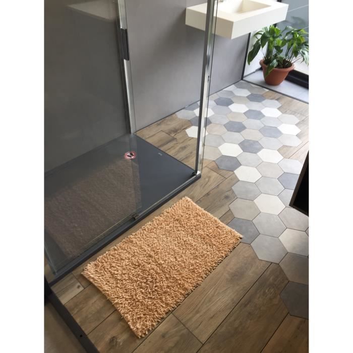 Tapis de bain Bambou 50x80cm Beige