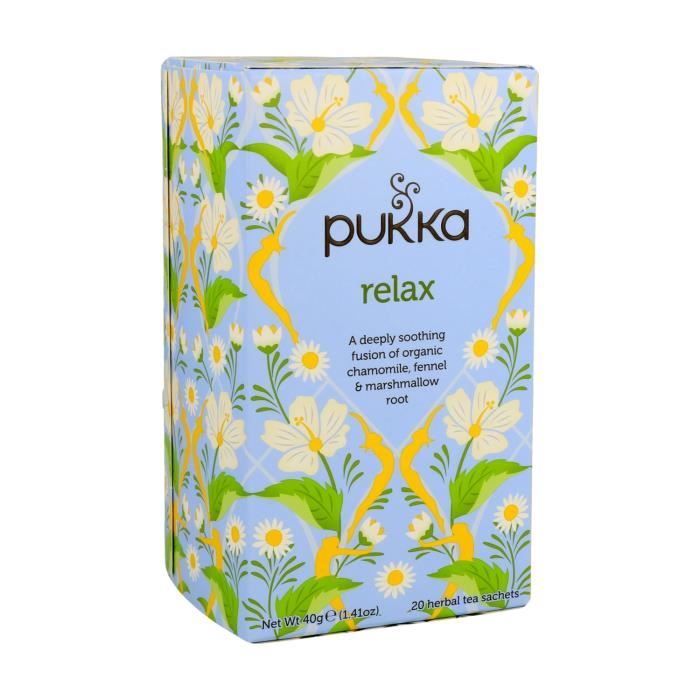 Pukka Tisane Ayurvédique Relax Bio 20 sachets