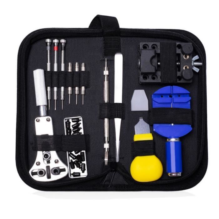 Montre Outil De Réparation Kit D'outil De Réparation De Montre En Métal Pour Ajuster Bracelet Et Changer Piles (29Pcs/Kit)